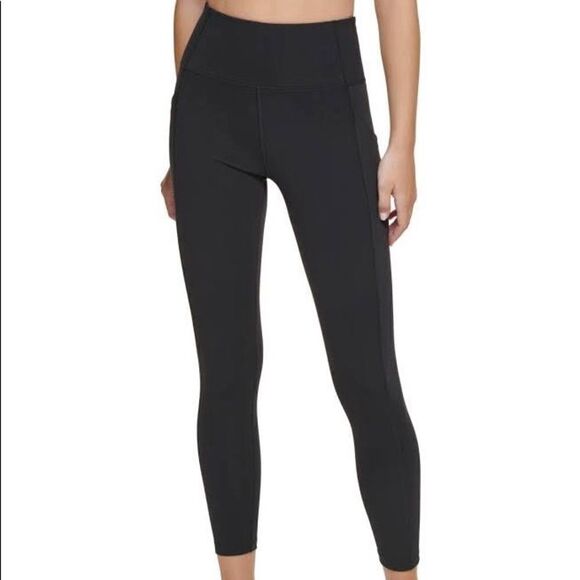 Calvin Klein Performance Black Embrace Super High Waist 7/8 Leggings XS NWT - Picture 1 of 6